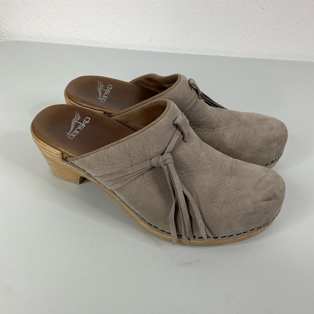 Dansko‎ Miriam Nubuck Leather Clog Size 37